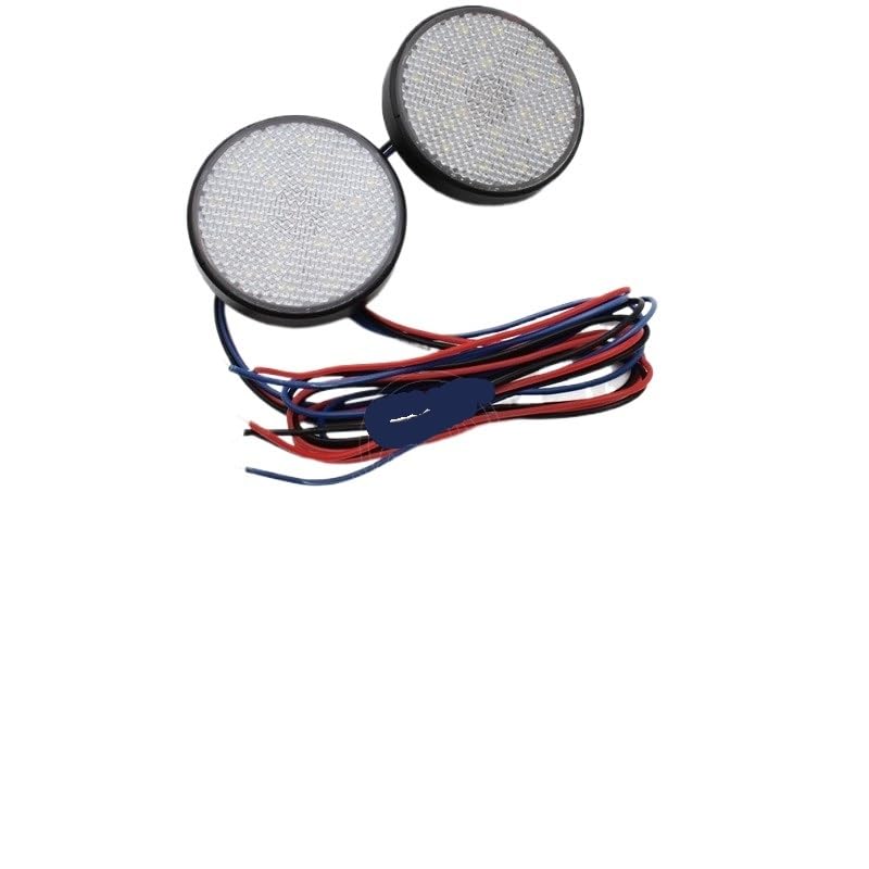 Clignotant rond stop de moto universel LED pour réparer un éclairage faible et rouler visible