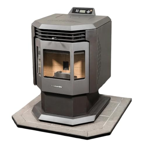 Dominus Heat Flat Wall Hearth Pad - Pewter (48x48)