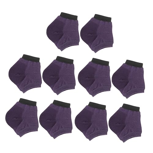 Didiseaon Comfortable Moisture-Gel Socks Prevent Cracked Heels Non-Slip Yoga Socks