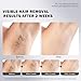 EUARNE Laser Hair Removal for Women and Man, IPL Hair Removal Painless, Permanent, at-Home Use Facial Hair Removal for Women, Dual Lights, Effective in 2 Weeks, Storage Bag for Travel