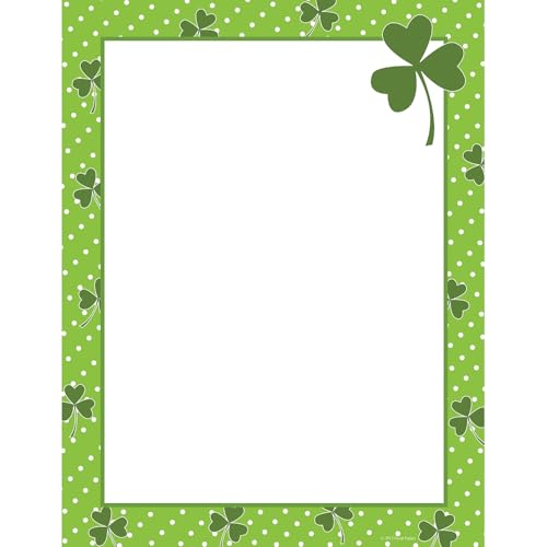 Great Papers! Clover Dots Letterhead, 8.5