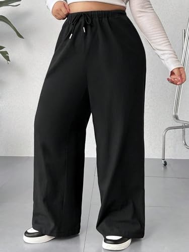 Image of dockstreet Women's /Unisex ONESOPEN Bottom Drawstring Pure Cotton Stretchable Baggy Jogger Pants