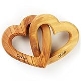 🌿 ÉCOLOGIQUE ET DURABLE : Le bois d’olivier est un matériau naturel, respectueux de l’environnement et issu d’une production durable. Ces cœurs de mariage sont donc un cadeau à la fois beau et responsable.