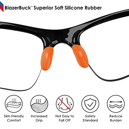 Image of BLAZERBUCK Replacement Nose Pads Piece for Oakley Bisphaera OO9400