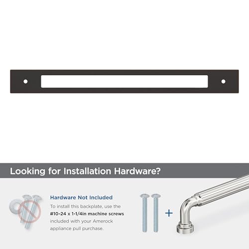 Image of Amerock Medora 12 inch Oil-Rubbed Bronze Backplate