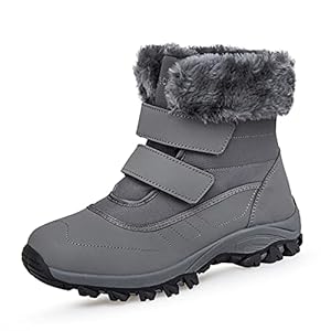 winterlaarzen waterdichte dames gevoerde laarzen met klittenband laarzen snowboots warm antislip