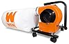 WEN Woodworking Dust Collector, 5.7-Amp Motor with 12-Gallon Bag, Mobile Base, and Optional Wall Mount (DC3401)
