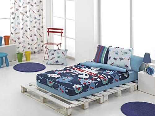 El Tintorer Saco Nórdico Monsters (Cama 105 cm. (Sin Relleno))