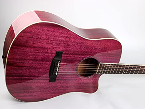 MLOPPTE Guitare,41 pouces guitare acoustique Concert guitare folk placage acajou débutant 4 couleurs sélection marron - Les Beatles, Paul McCartney, John Lennon, RIngo Starr, George Harrison MLOPPTE Guitare,41 pouces guitare acoustique Concert guitare folk placage acajou débutant 4 couleurs sélection marron – Image 8