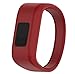 ANCOOL for Garmin Vivofit JR Bands Replacement Silicone Bands for Garmin Vivofit JR(Replacement Bands ONLY)-Large Red