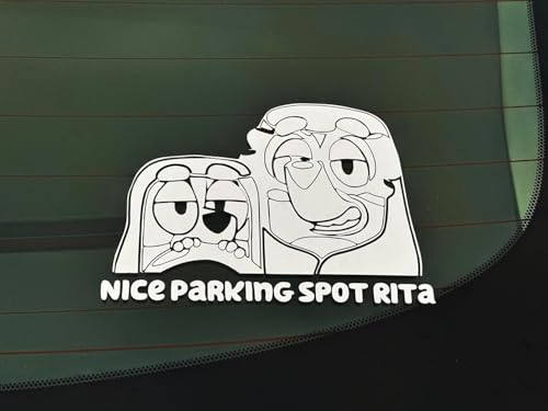 Nice Parking Spot Rita Decal Nice Parking Spot Sticker Funny Car Vinyl Sticker for Windows Cars Trucks SUVs & Bumpers