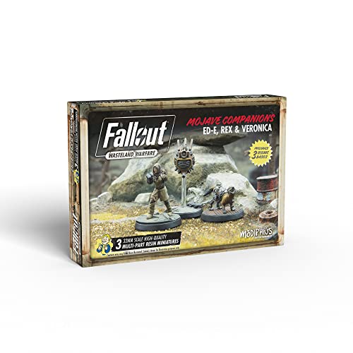Modiphius Fallout – Wasteland Warfare - Ed-E, Rex and Veronica, Multi miniatura 2