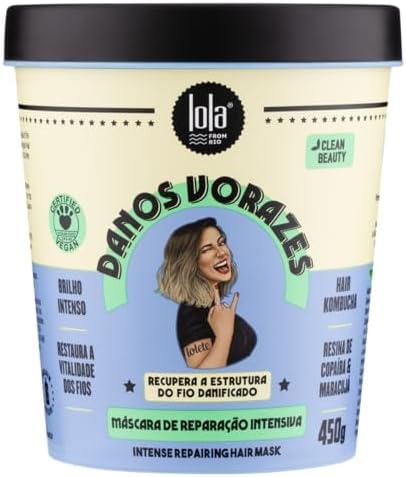 Danos Vorazes Máscara de Tratamento 450g , Lola Cosmetics