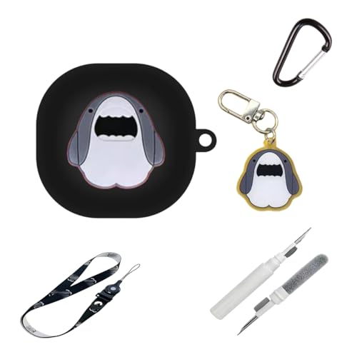 Compatible with Anker Soundcore Liberty 4 対応ハウジング ZuoLeini おしゃれ 創造性 Bluetoothイヤホン シリコン保護スリーブ 360°全面保護 傷防止 落下防止 防塵 防水 着脱簡単 カラビナ付