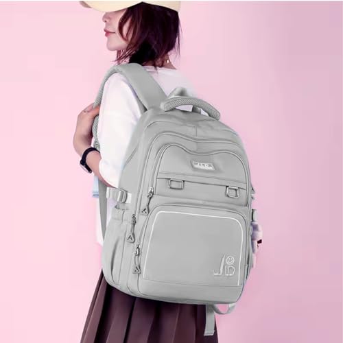Mochila Fofa Feminina De Costas Bolsa Impermeável Escolar Leve Escolar Viagem Trabalho Faculdade Pas