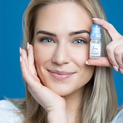 INNOXA Laboratoires - Augentropfen - Aufhellung des Augenweiß – Befeuchtet gerötete und müde Augen – Originalformel – Made in France – Ohne Konservierungsstoffe - 10 ml
