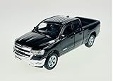 Maßstab 1:34 - 1:39 Dromader Welly 2019 Dodge RAM 1500 Schwarz 1/34-1/39 Neu Modell Auto Die Cast