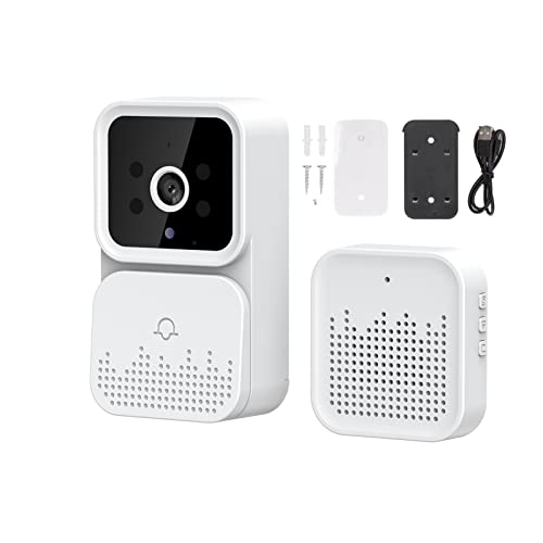 LAURAG-Smart-Video-Doorbell-Wireless-HD-Camera-IR-Alarm-Security-Door-Bell-Wi-Fi-Intercom-for-Home-Apartment