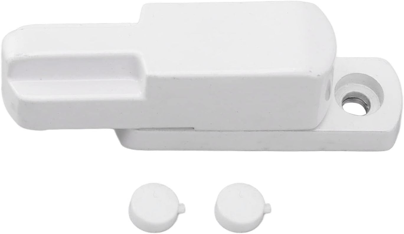 Window Locks, Window Security Bars Window Locks for Up and Down Windows with Reasonable Structure Design Aluminum Alloy for Various Room Styles, Stylish to Use (White)