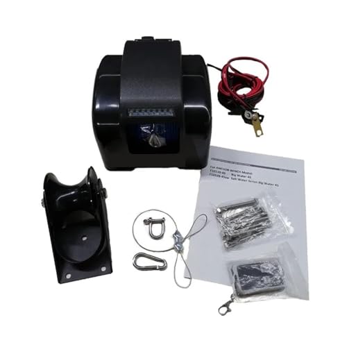 Winche eléctrico para anclas de barco 45lbs 12V inalámbrico miniatura 3