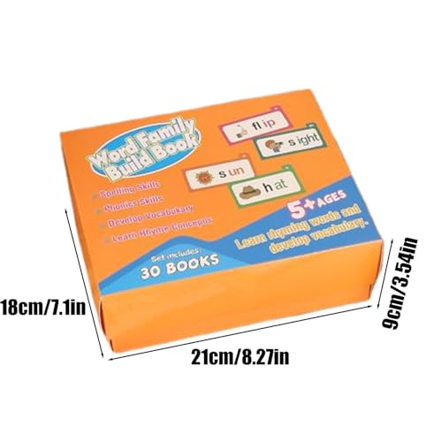 Kit de vocabulaire et phonics books set contre les difficultés de lecture - 5