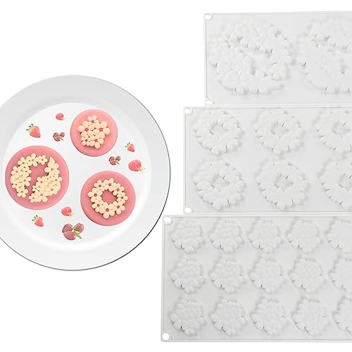 Molde para repostería flor de nube M con cavidades tridimensionales suaves 7