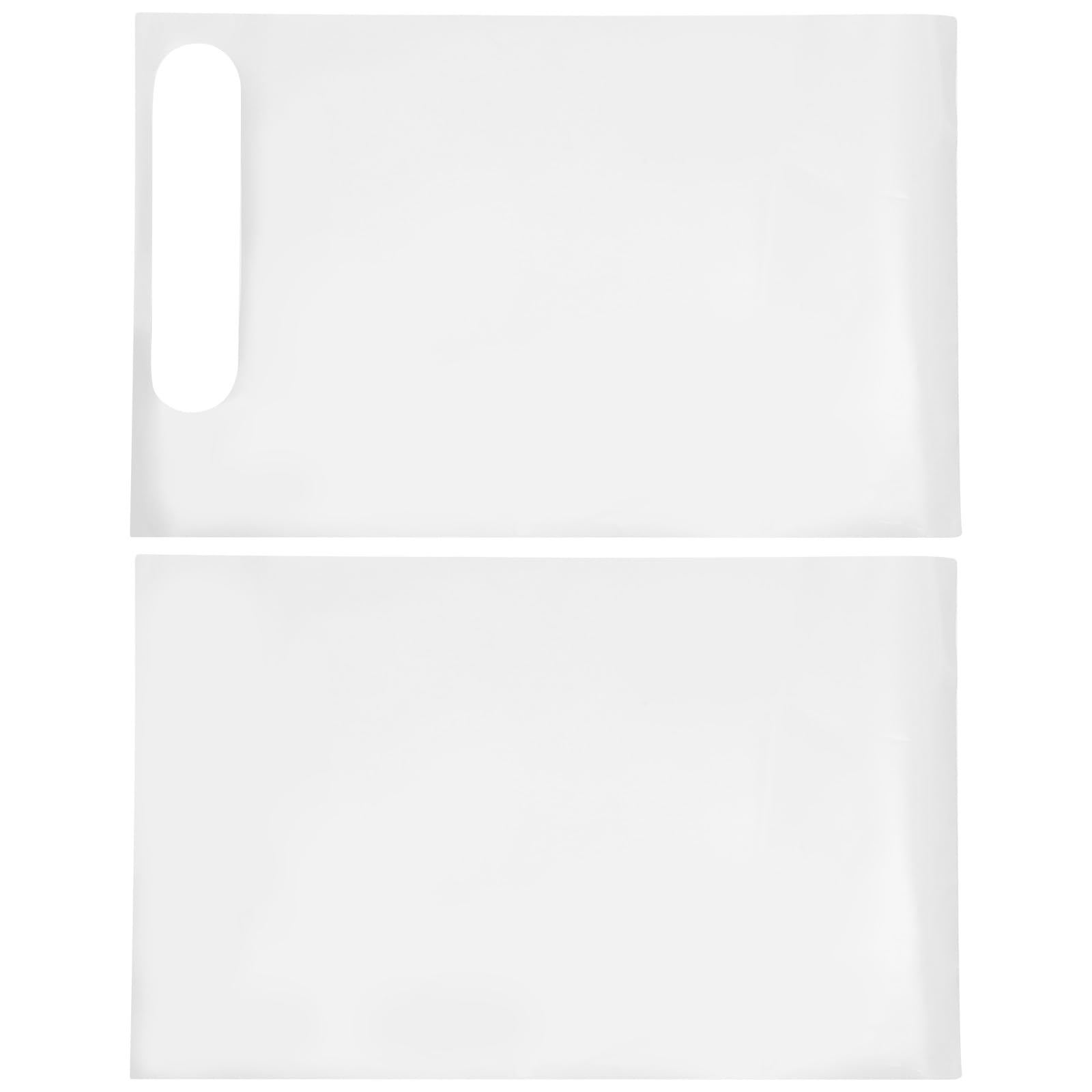 KAILIKETIY 2pcs Dog Scratch Protector for Door White PVC Adhesive Door Protector with Anti-Scratch Function from Dog Scratches