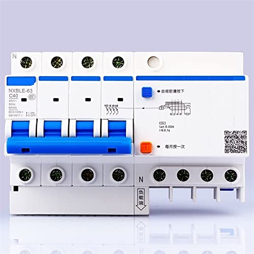 Disjoncteur de surcharge NXB LE-63 4P 50A sécurise l'électricité de votre atelier