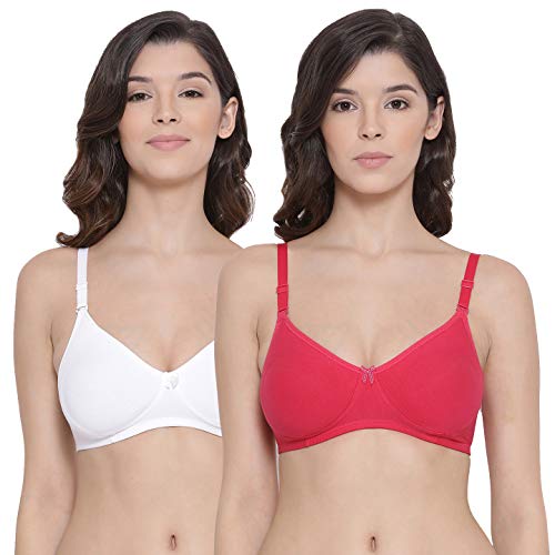 Image of Lyra Women's Non-Padded Secret Support Full Coverage Bra (Pack of 2)