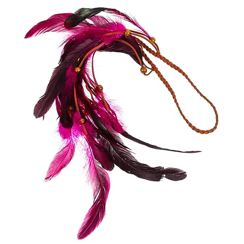 CANIGHT diadema de cintas para el cabello para mujeres cintas para el pelo diademas para mujeres diadema de niñas chica pañuelo banda de pelo de mujer exquisita diadema de penacho
