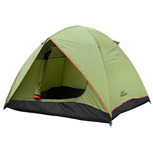 MoKo Waterproof Camping Tent, Portable 2 Person Outdoor Instant Cabin Tent, Double Layer