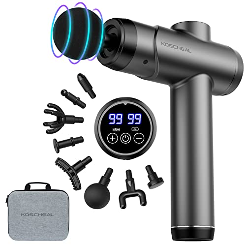 KOSCHEAL Pistola de Massagem, Massageador Muscular Profissional, ...