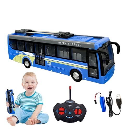 Juguete de autobús escolar recargable con control remoto: adiós a las pilas de tus hijos 6