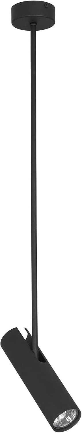 ക്ലോസ് അപ്പ് view of the Nowodvorski EYE SUPER BLACK I B pendant lamp