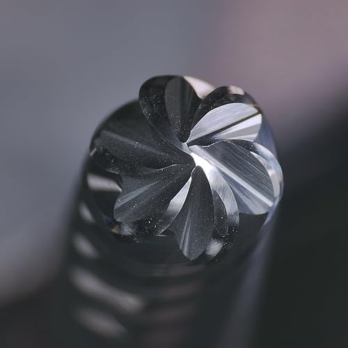 Image of Tools Extra Long Carbide End Mills,6 Flute Square Milling Cutter,High Helix Angle for High Hardness Steel Finshing Milling Processing - 3 /16 Shank (3 /16-3.25 inch 1PCS)