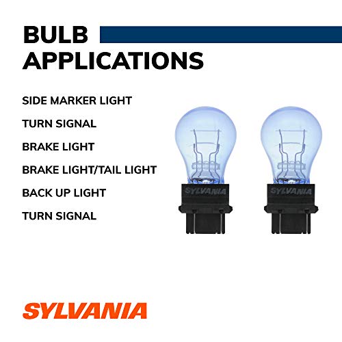Sylvania - 3057 Silverstar Mini Bulb - Brighter And Whiter Light, Ideal For Daytime Running Lights (Drl) And Back-Up/Reverse Lights (Contains 2 Bulbs) #TOP5