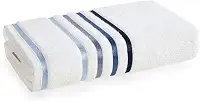 Karsten - Toalha de Banho Lumina Branco com Azul70 X 140
