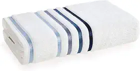 Karsten - Toalha de Banho Lumina Branco com Azul70 X 140