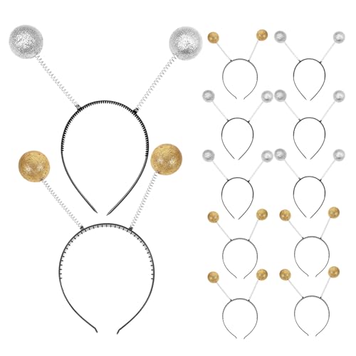 Serre-tête antenne extraterrestre avec ressorts vibrants amusants