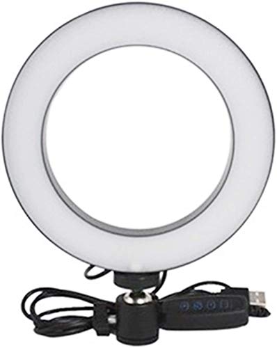 Electronics 32cm / 12 Zoll LED-Ringlicht Fill-in-Lampe 3500K-5600K dimmbar mit Fernbedienung + Metallstativ Max Ständer.Höhe 170cm + Adjustable