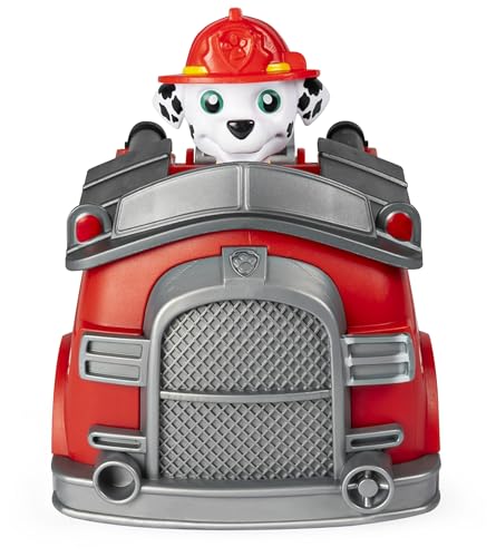 PAW PATROL Marshalls ferngesteuertes Feuerwehrauto mit Fernbedienung, Spielzeug für Kinder ab 3 Jahren, Batteriebetrieben