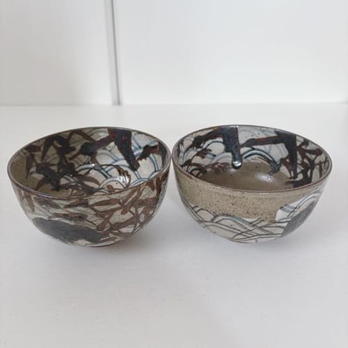 Ogata Kenzan Style Rice Bowl Plate