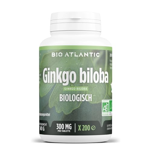 Bio Atlantic Ginkgo Biloba 300mg Tabletten