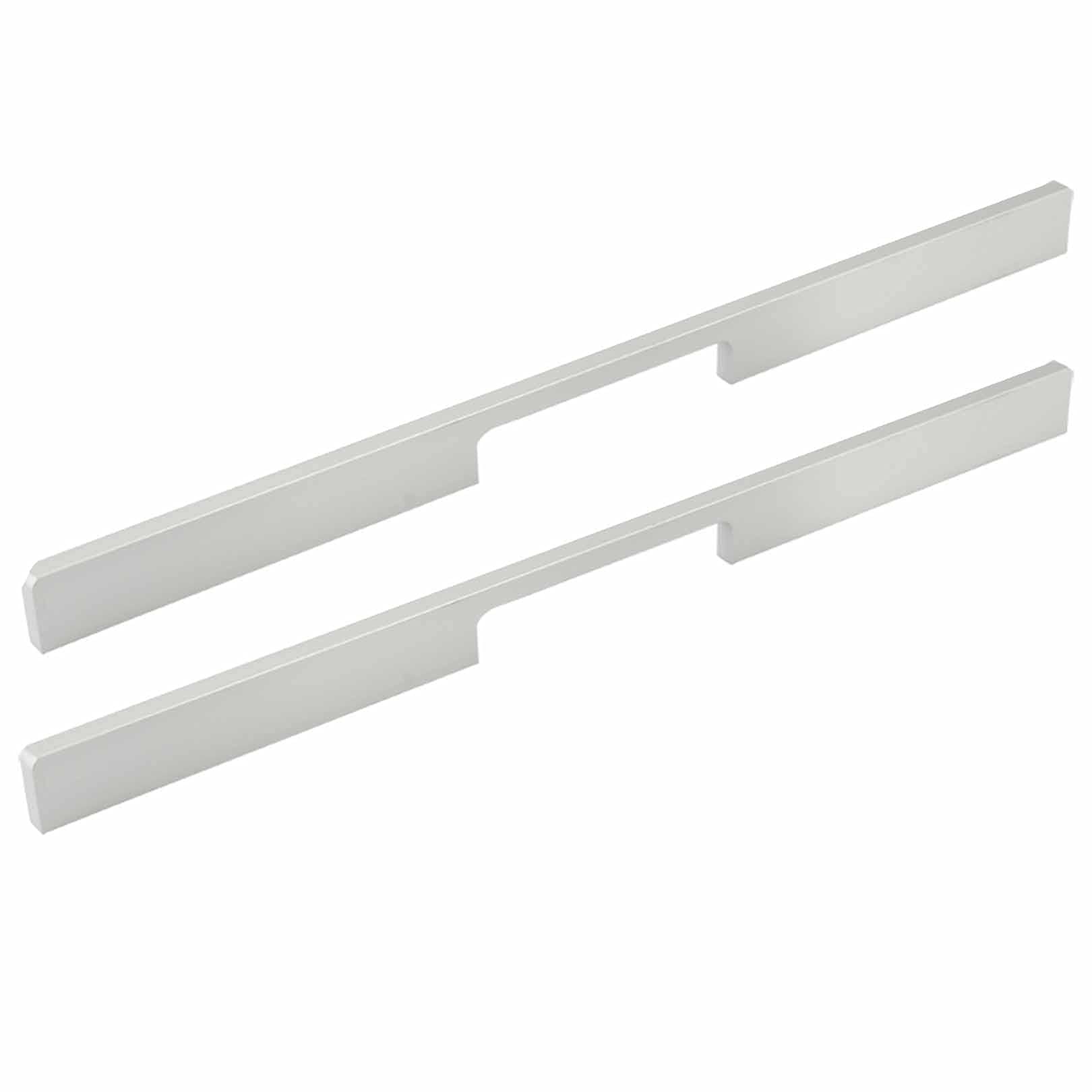 Poignées Modernes en Alliage d'Aluminium Robustes de 600mm pour Mobilier Fixation Vis Incluses