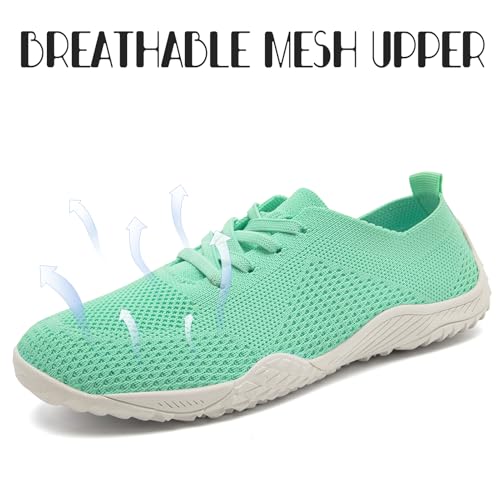 Image of Barefoot Shoes Women Tennis Gym Zero Drop Trail Minimalist Sneakers | Zero Drop 丨Minimalist丨Lightweight Material丨Breathable Mesh丨Non-Slip丨Machine Washable
