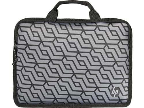 HP Wende-Schutzhülle für 11-Zoll-Laptop in Schwarz-Geo – Ansicht 1