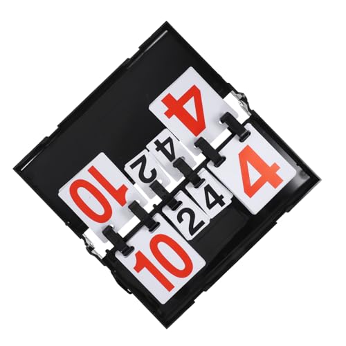 BELLIFFY Basketball Scoreboard Multi-Functional Scoreboard Competition Scoreboard Tennis Scorekeeper Sturdy Plastic Material