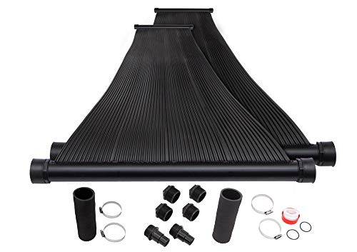 SunQuest 2-2'X12' Solar Swimming Pool Heater with Add-On Couplers-Max-Flow