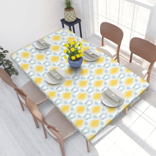 Nappe extensible résistante à l'huile et imperméable lavable blanche 122cm