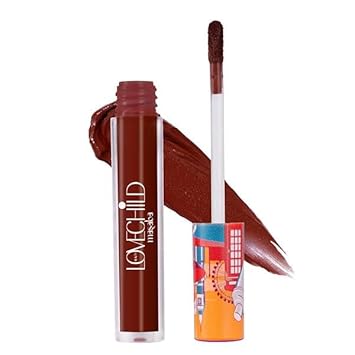 Lush-Matte Lip Creme - Masala Chai Nude Brown Lush Matte Finish, Intense Hydration, Long Lasting, 3ml